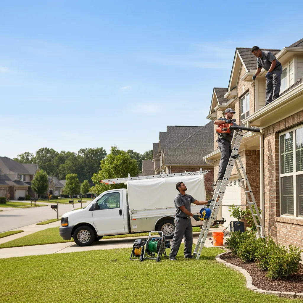 Home Gutter Service in Gas, KS near me